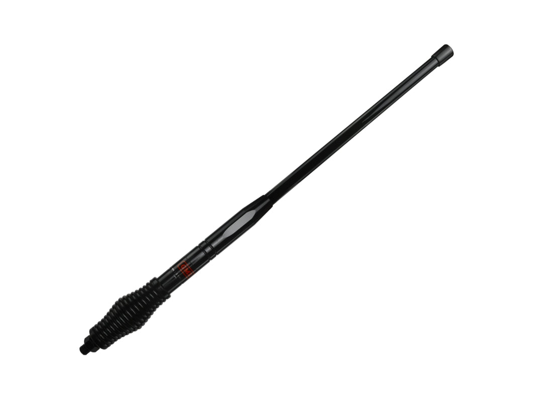 GME AE4707B 595mm Medium Duty Fibreglass Radome Antenna, AS002 Spring (2.1dBi Gain) - Black