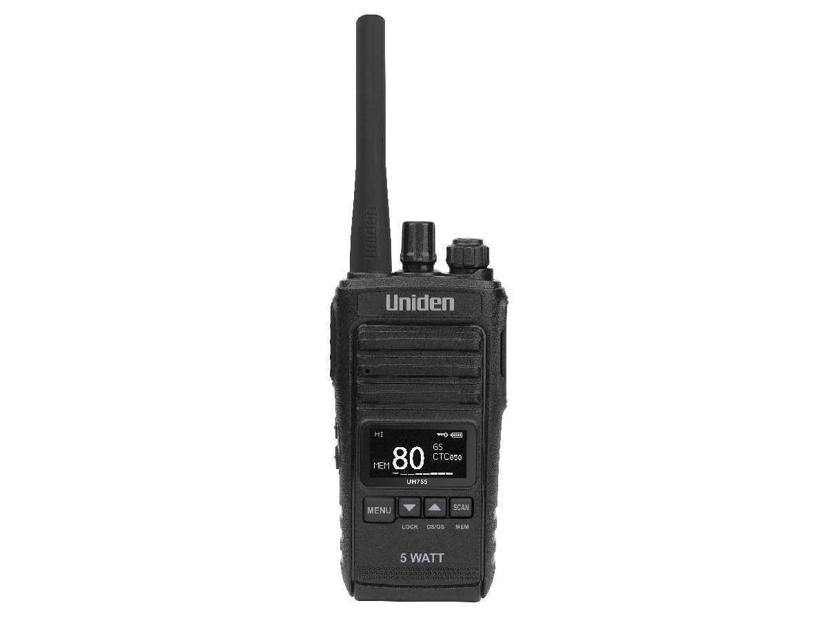 Uniden UHF Handheld Radio UH755 – Camden Valley 4x4 and Outdoor